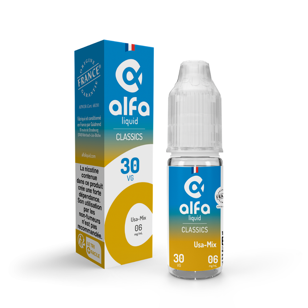 Fiole Classic USA Mix d'Alfaliquid