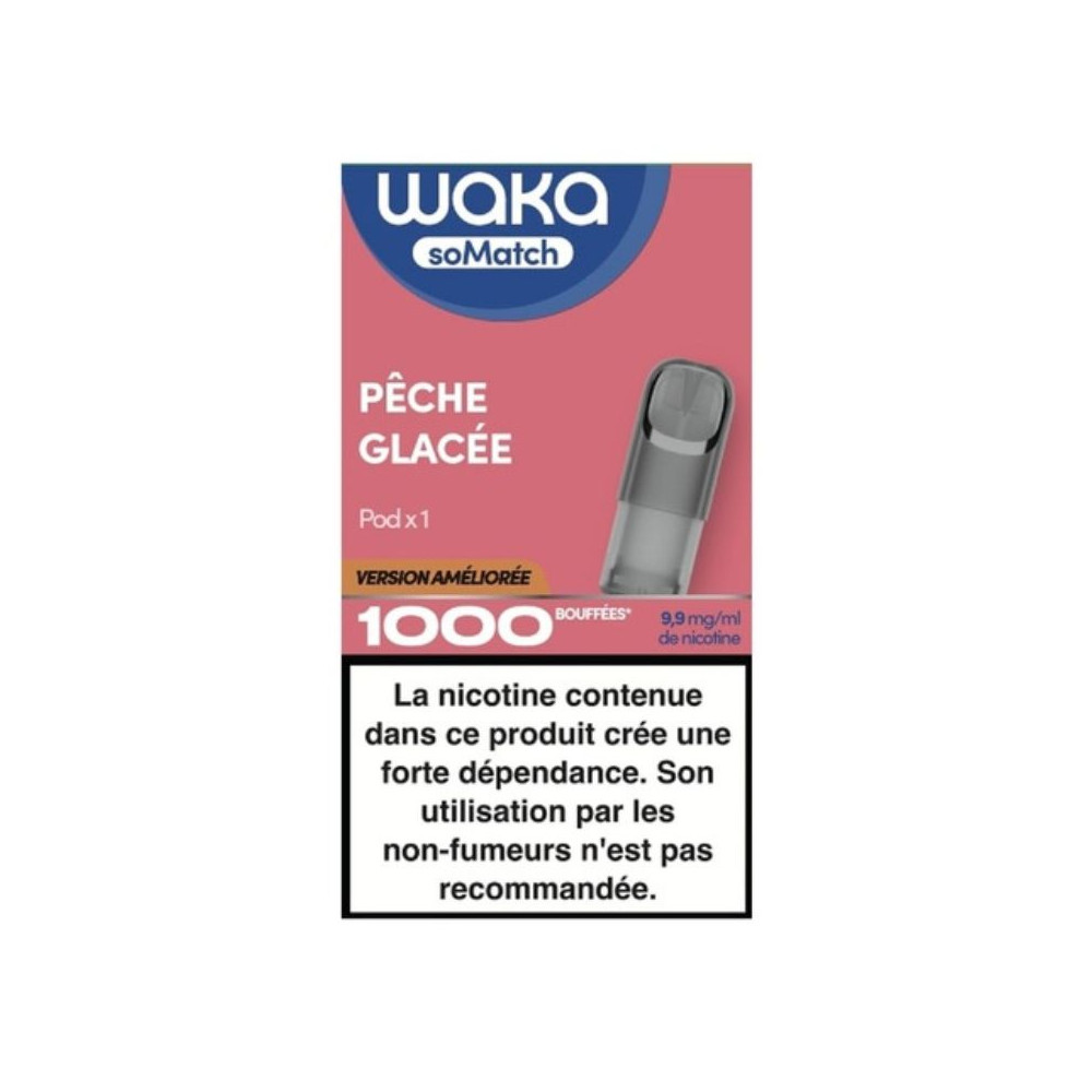 Pod pré-rempli Waka SoMatch Mini pêche glacée