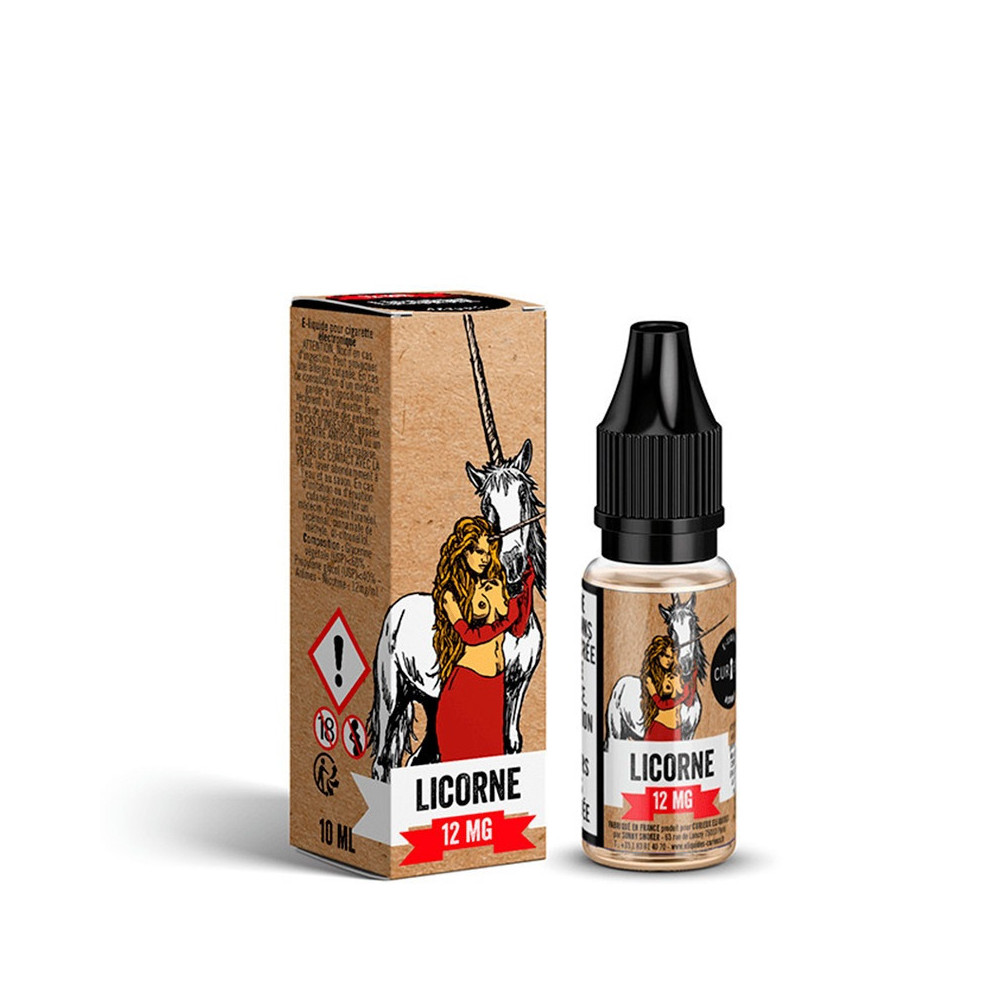 Licorne en sels de nicotine, Curieux e-liquides