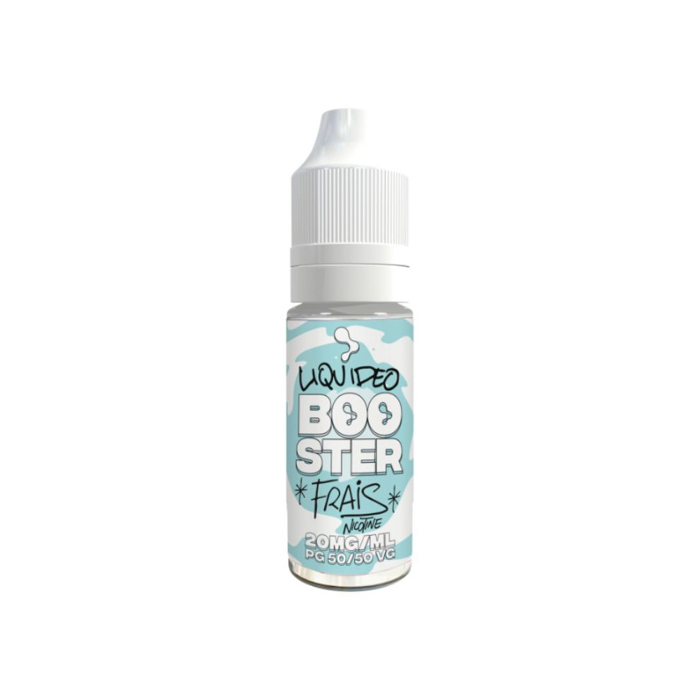 Booster de nicotine Frais 50/50 Liquideo, fiole de 10 ml