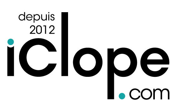 Le logo iClope actuel, version noire
